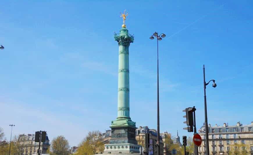 Парижская площадь Бастилии - история