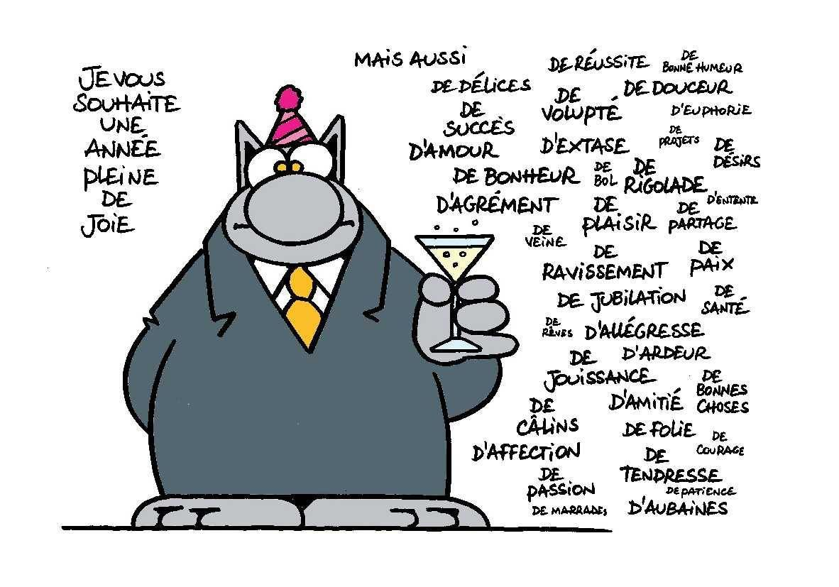 Bonne année et surtout bonne santé