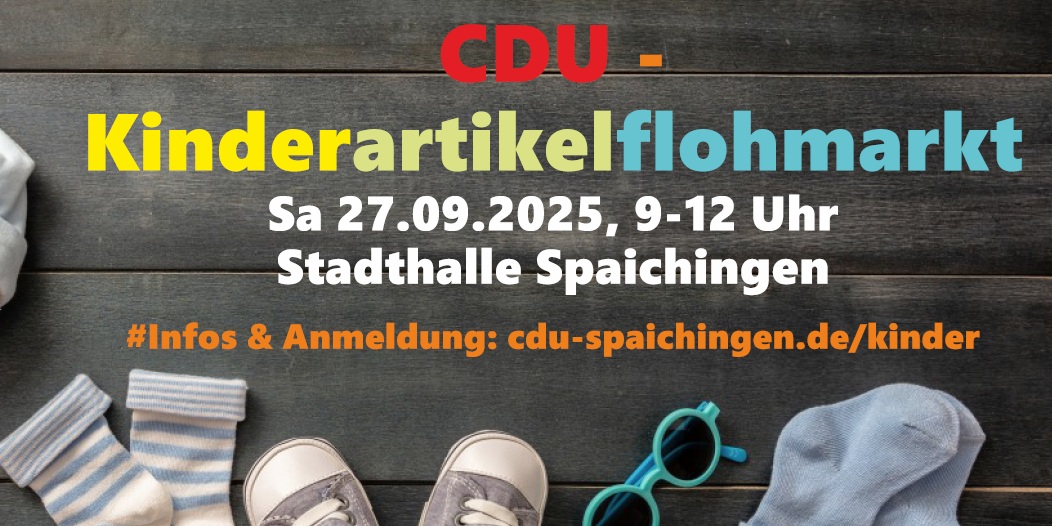 Kinderartikelflohmarkt am 27.9. - jetzt anmelden!