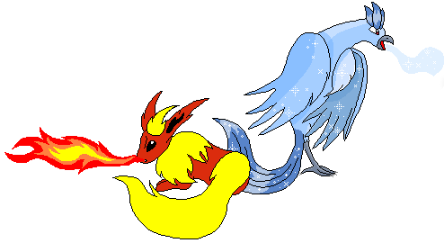 Articuno and Flareon (2006)