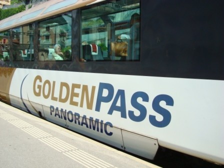 Unterwegs mit dem Golden Pass Zug