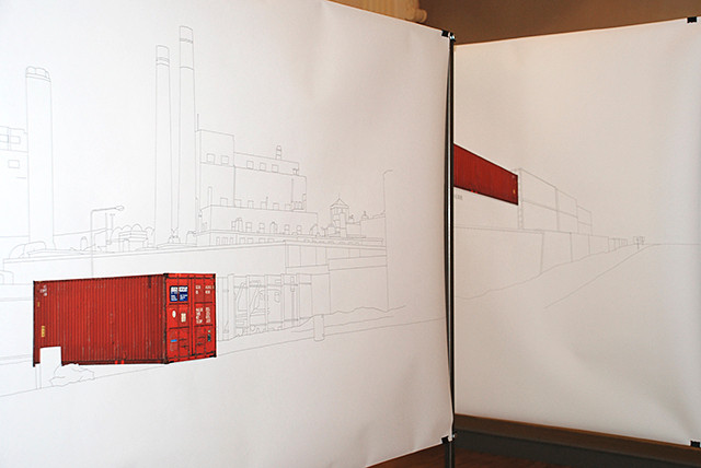 Containers en Transit, Domaine de Fontblanche, Vitrolles, 2009