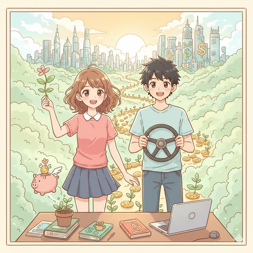 貯金ゼロでも大丈夫！今日から始める「自分株式会社」のつくりかた  ——バイト代で、あなたの「未来の自由」を買いに行こう