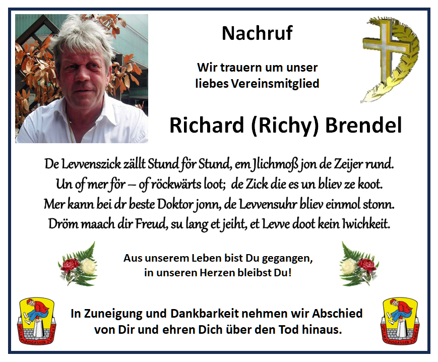 Nachruf Richard Brendel