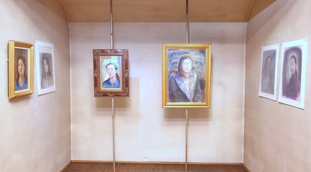 井上幾深　人物画