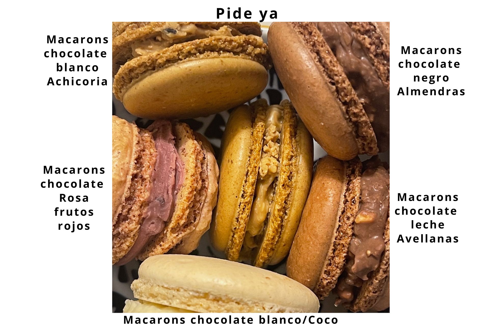 MACARONS FRANCESES HECHOS A MANO