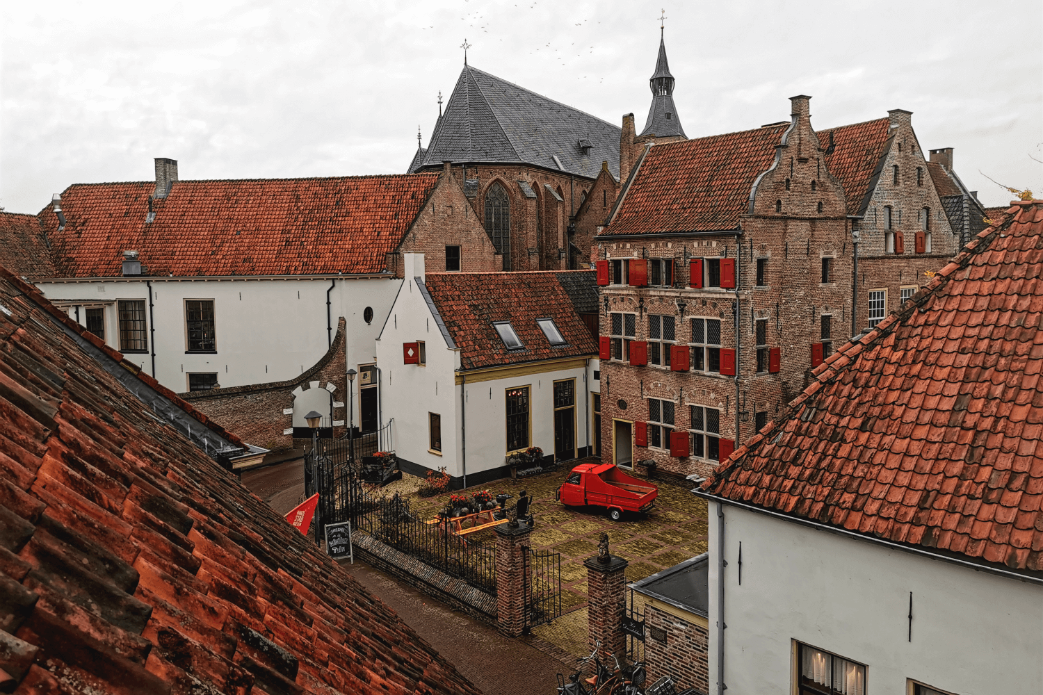 Im Bäckereimuseum könnt ihr auch einen Blick über die Dächer der Stadt erhaschen