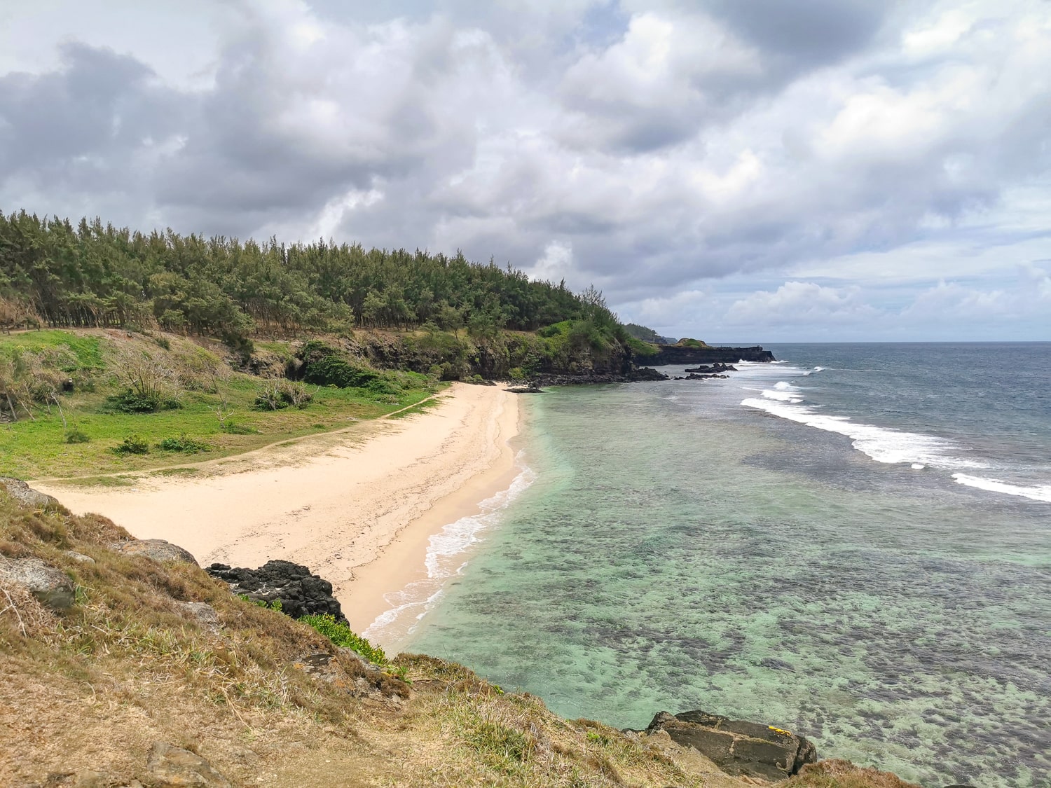 Der Strand von Gris Gris