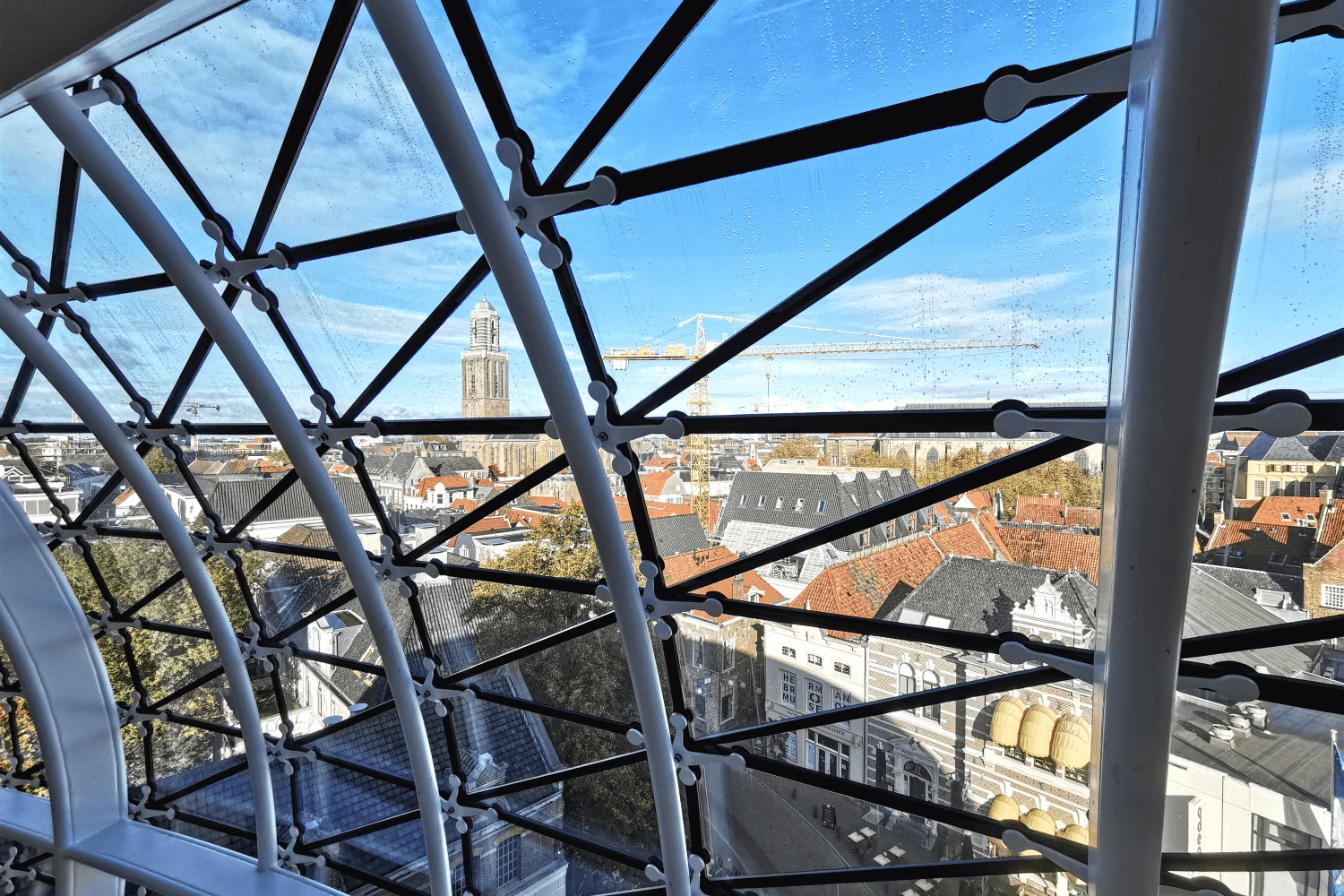 Von der Kuppel des Museums habt ihr einen tollen Blick über die Stadt