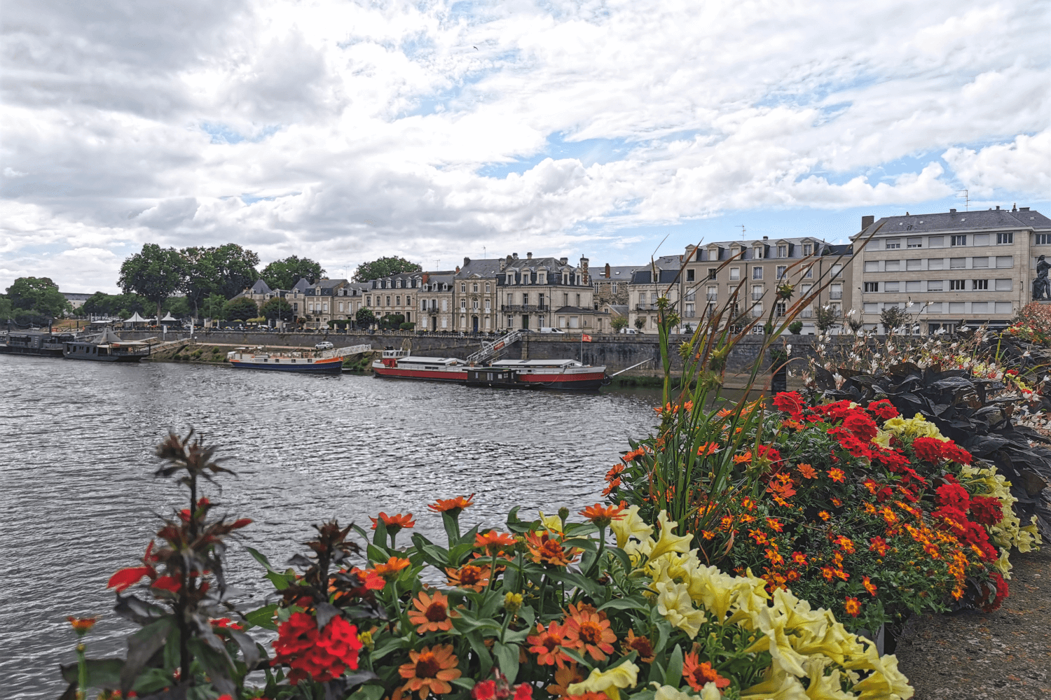 Häuser entlang des Quai des Carmes