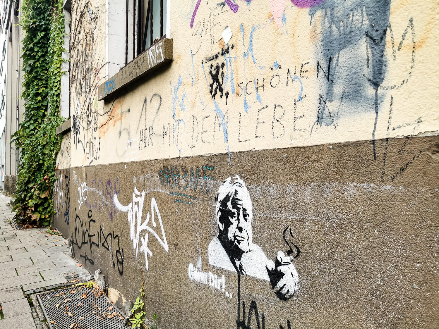 Streetart im Nauwieser Viertel