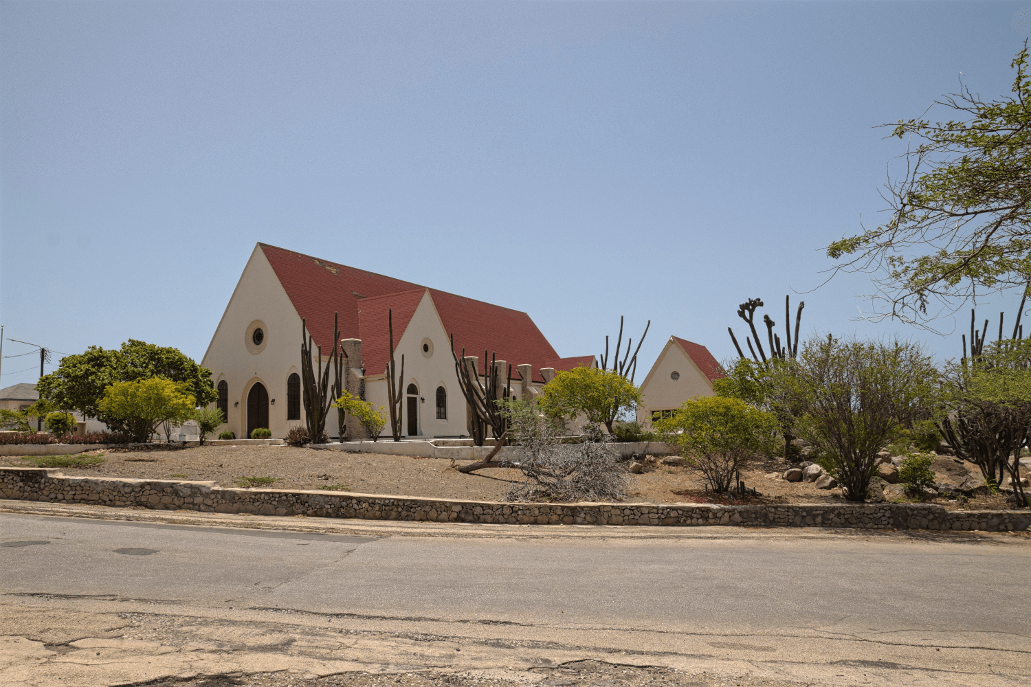 Eine Kirche auf Aruba in der Nähe des Roger's Beach