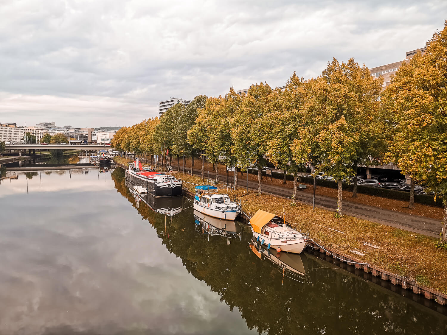 Herbststimmung an der Saar