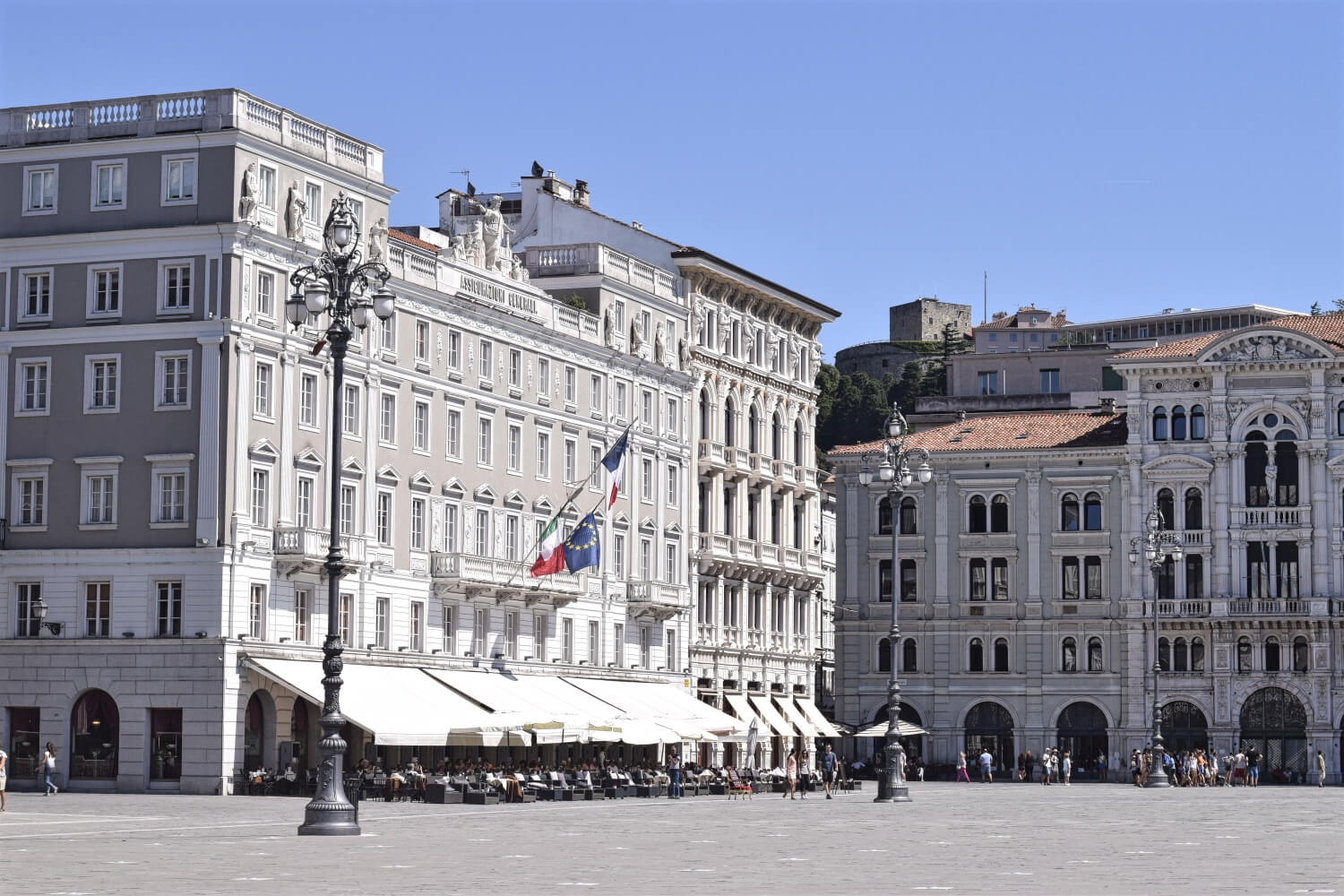 Die Piazza Unità d'Italia