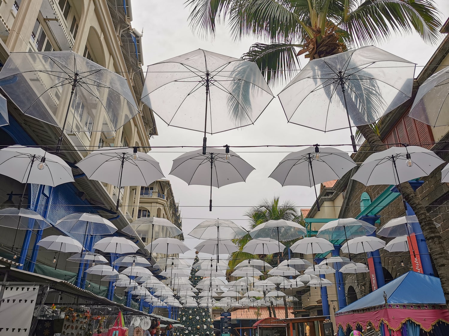 Regenschirmstraße beim Craft Market