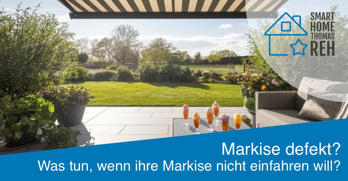 Umfassender Leitfaden: Was tun, wenn Ihre Markise nicht einfahren will?