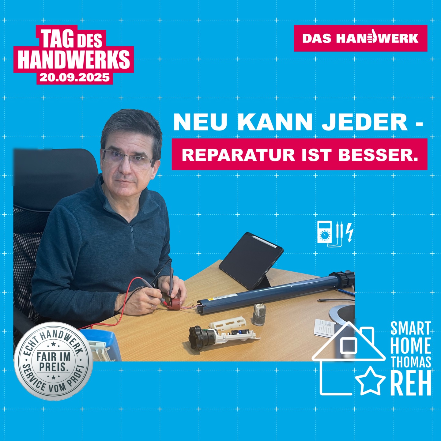 Tag des Handwerks 2025 – Warum geprüfte Handwerksqualität bei Rohrmotor-Reparaturen entscheidend ist