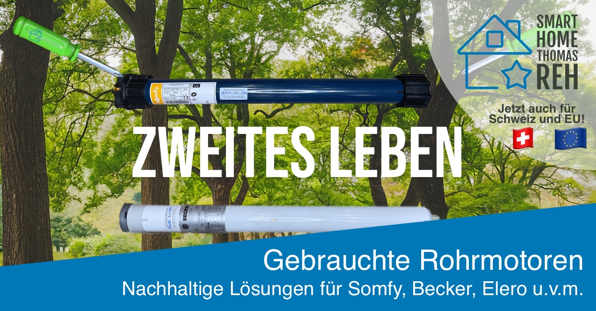 Gebrauchte Rohrmotoren: Qualität für Store und Sonnenstoren – Jetzt auch für Schweiz und EU!