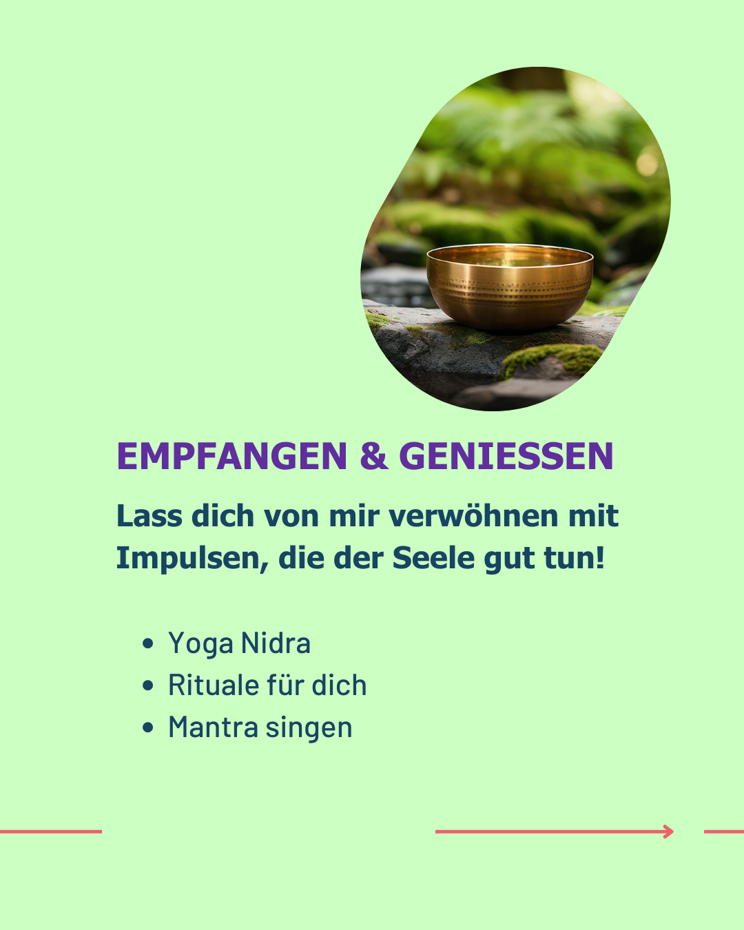 Yoga Nidra, Rituale, Mantra singen