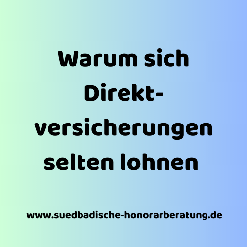 Direktversicherung: Nachteile dominieren Vorteile