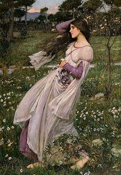John William - Waterhouse (1903) - Windflowers
