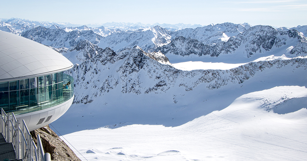Skifahren am Dach Tirols, Der Pitztaler Gletscher