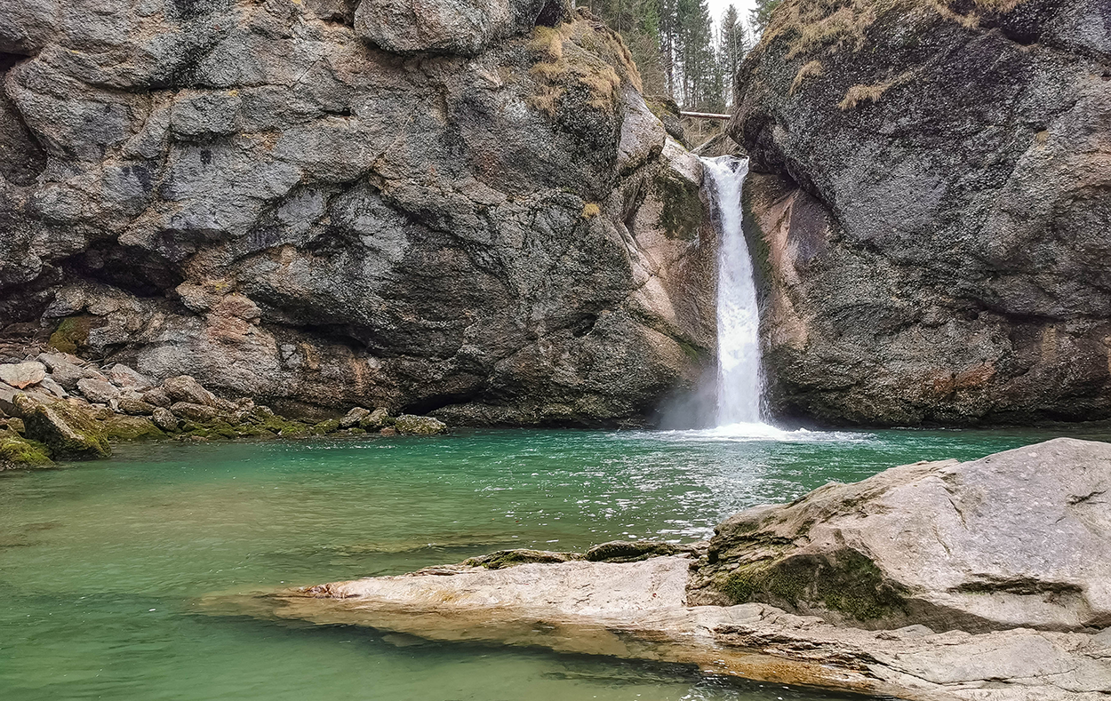 Die Buchenegger Wasserfälle, Wasserfälle im Allgäu