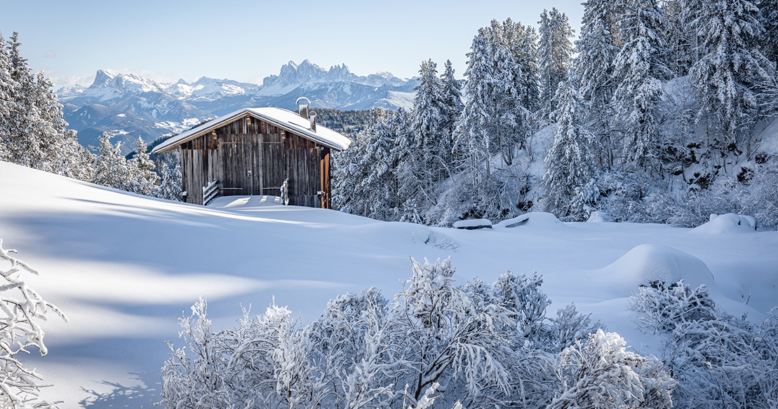 Winterwanderung zur Stöfflhütte, Vilanders, Südtirol