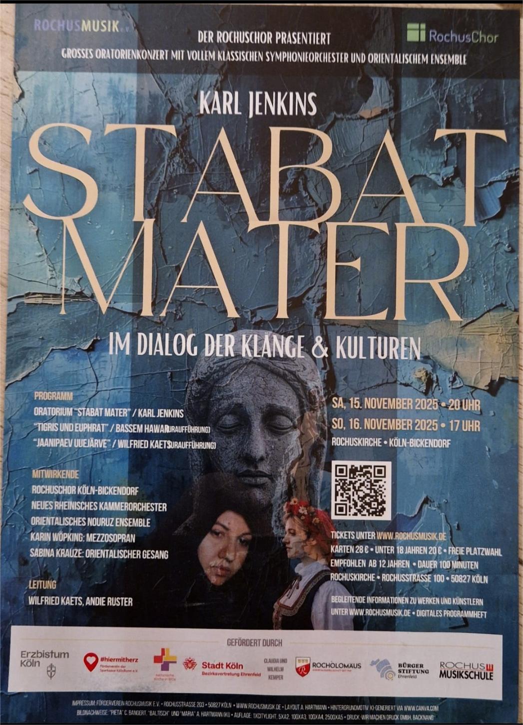 Karl Jenkins Stabat Mater Rochus Kirche Köln 