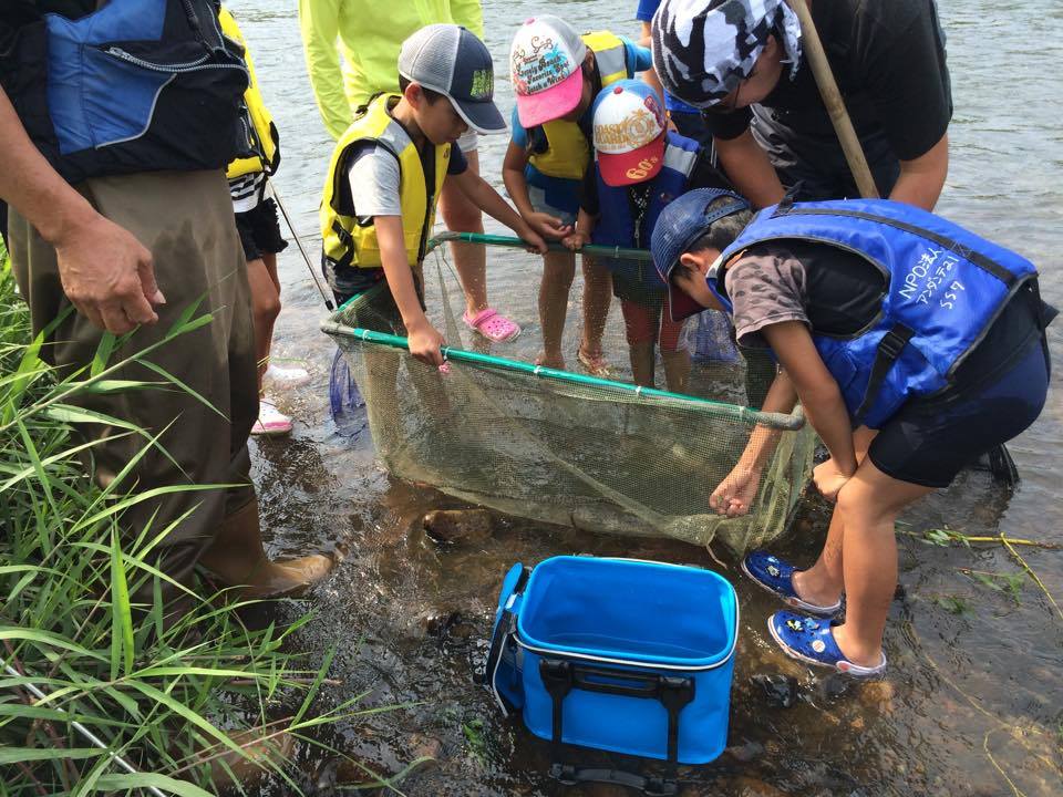 魚が入っているか確認する時が一番ドキドキします。