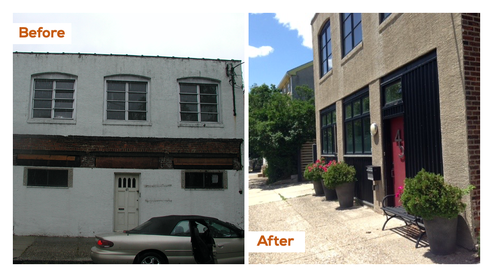 Our Home in Philadelphia, Before & After