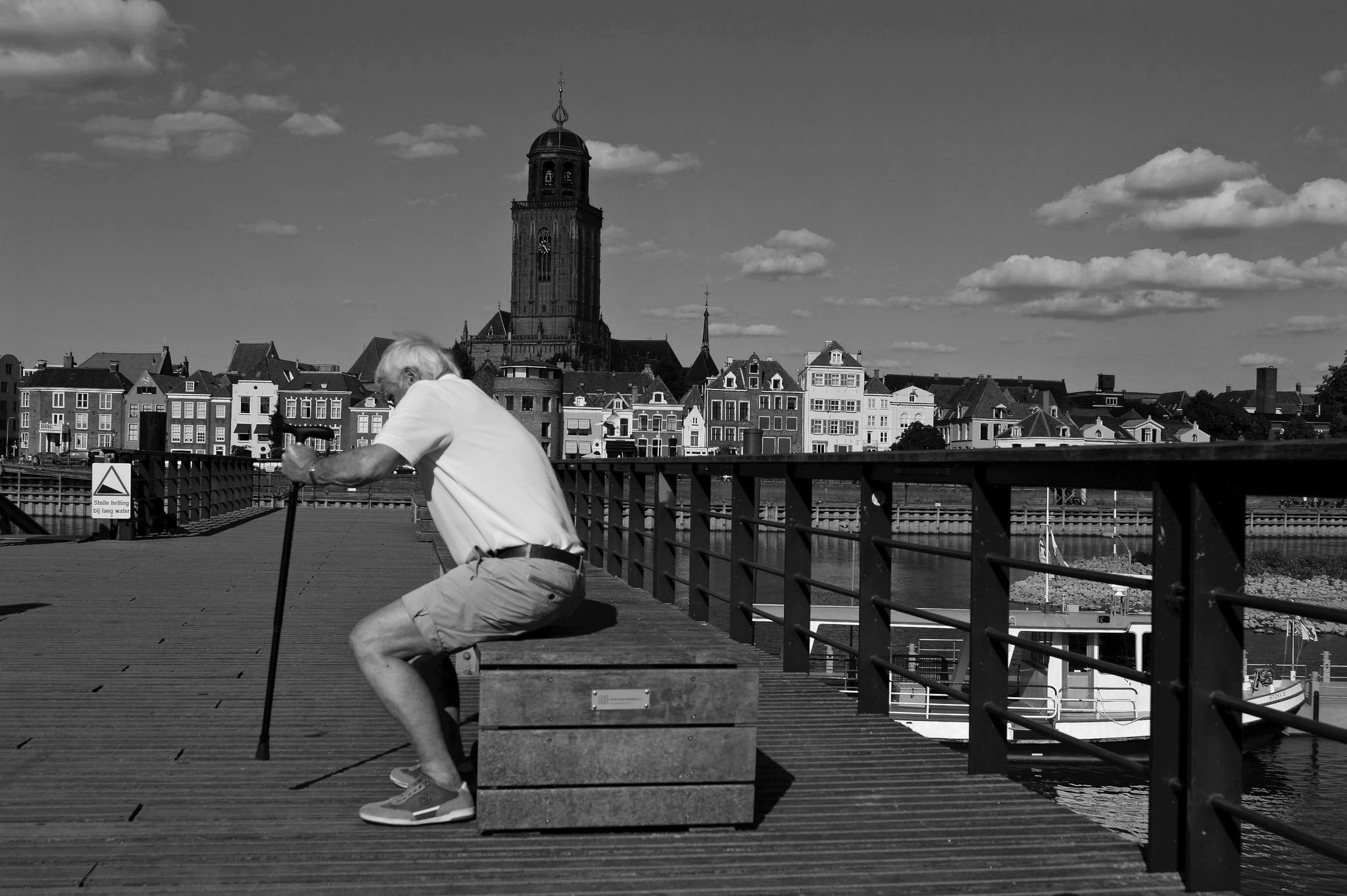 Oude man - Deventer