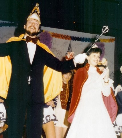 1983/1984 Prinz Burkhard Reine II. Prinzessin Ursula Reine IV.