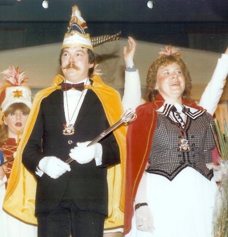 1984/1985 Prinz Josef Bause III. Prinzessin Anne Bause I.