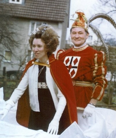 1970/1971 Prinz Fritz Henneböhl II. Prinzessin Inge Schweis I.