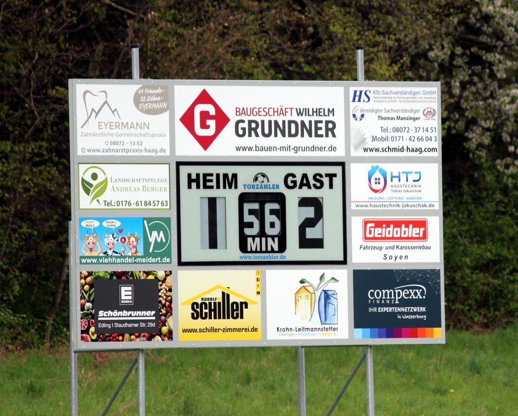 Die neue Torzähl-Anlage