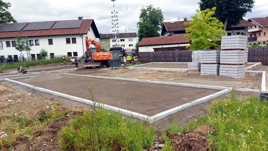 Der neue P&R Parkplatz