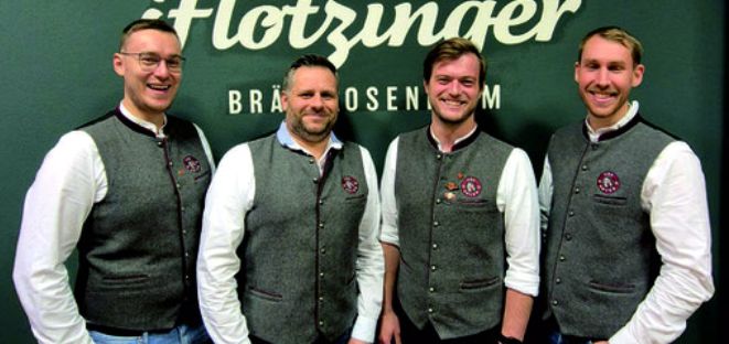  Die Managementgruppe des TSV Soyen für das große Jubiläumsfest 2025. v.l.: Tom Schiller, Hans-Jürgen Kastner, Tobias Proksch und Alex Gröger 