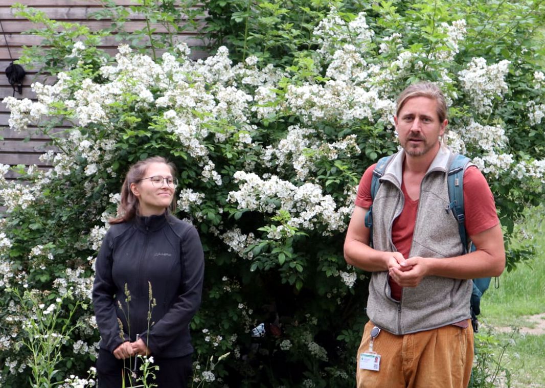 Veronika Kloska und Jonas Garschhammer - Bioversitätsberater