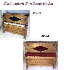 Jouet piano de La clinique des poupées - Bordeaux