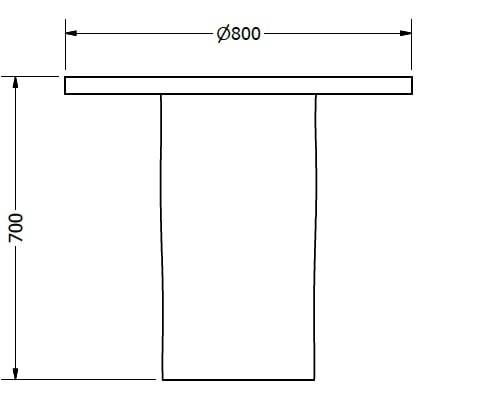 Heutisch, Baumstammtisch, Bartisch, Hay table, tree trunk table, bar table