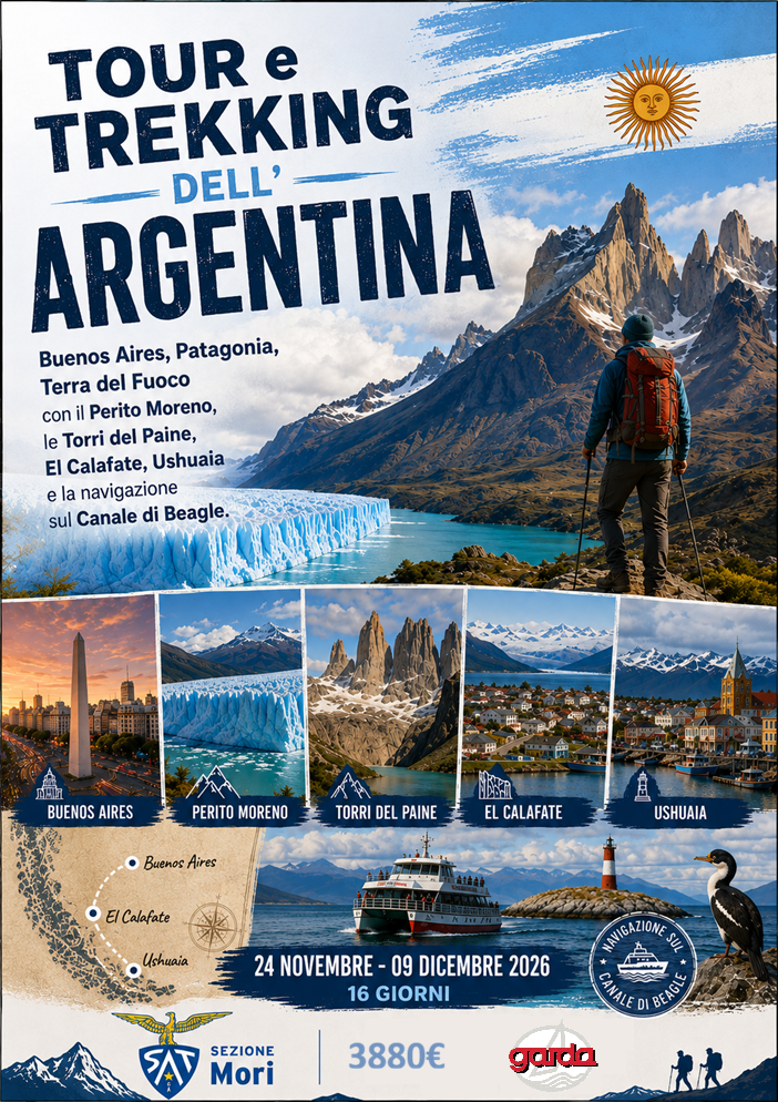 Tour e Trekking della Patagonia!