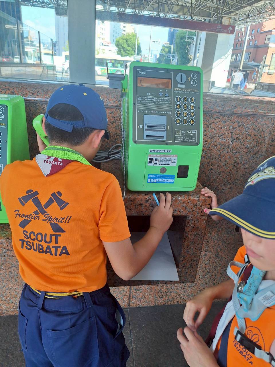 金沢駅より「もしもし?隊長ですか?」