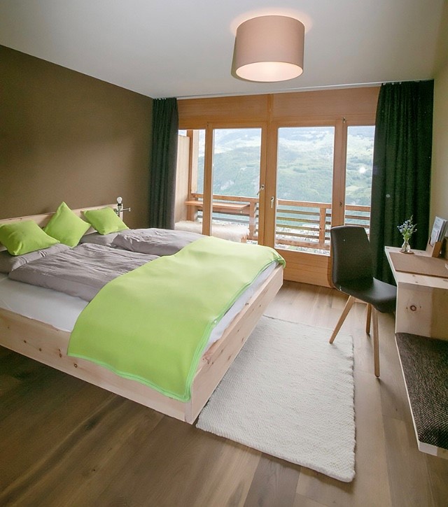 Schlafzimmer in Arve