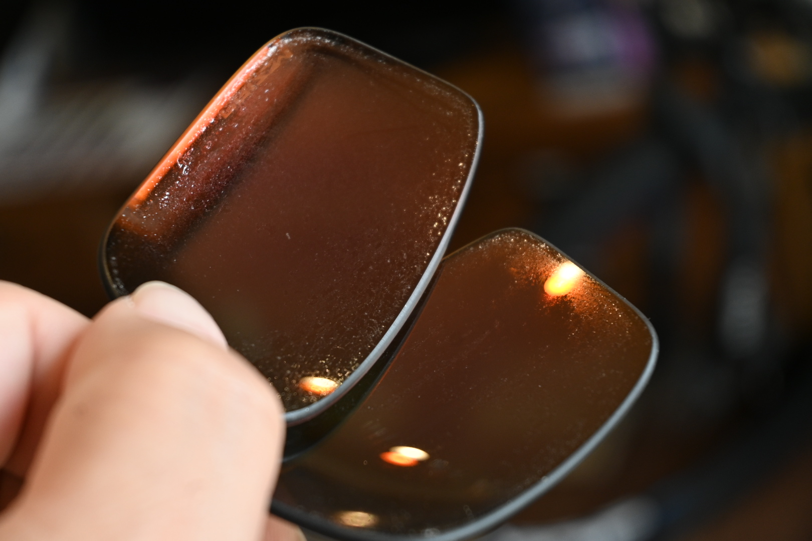 【お持ち込みOAKLEYをTALEXレンズでリメイク】フレーム：OAKLEY STRAIGHTLINK　レンズ：TALEX ACTIONCOPPER Silver Mirror Cort　　