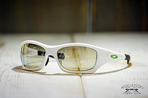 ◎フレーム：OAKLEY／PITBULL CUSTOM　◎レンズ：TALEX／TRUEVIEW SPORTS