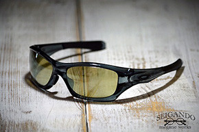 ◎フレーム：OAKLEY／PITBULL　◎レンズ：DRIVE WEAR