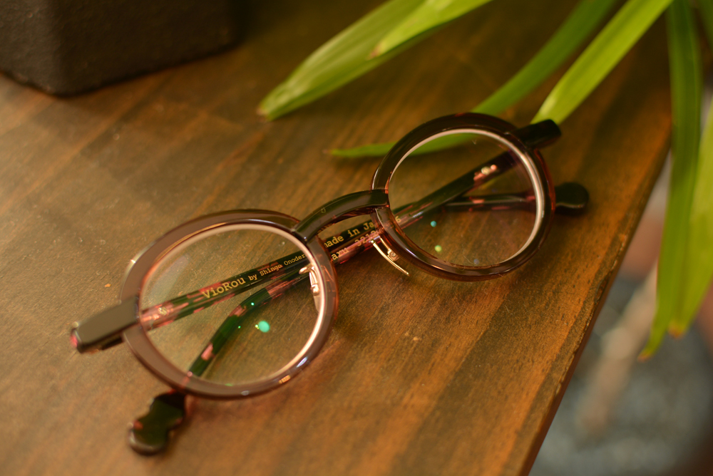 フレーム：VioRou Haru レンズ：Ito Lens 1.74両面非薄型レンズ