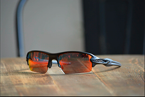 ◎フレーム：OAKLEY／FLAK2.0　◎レンズ：OAKLEY／OAKLEY OTD