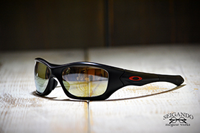 ◎フレーム：OAKLEY／PITBULL CUSTOM　◎レンズ：TALEX／TRUEVIEW